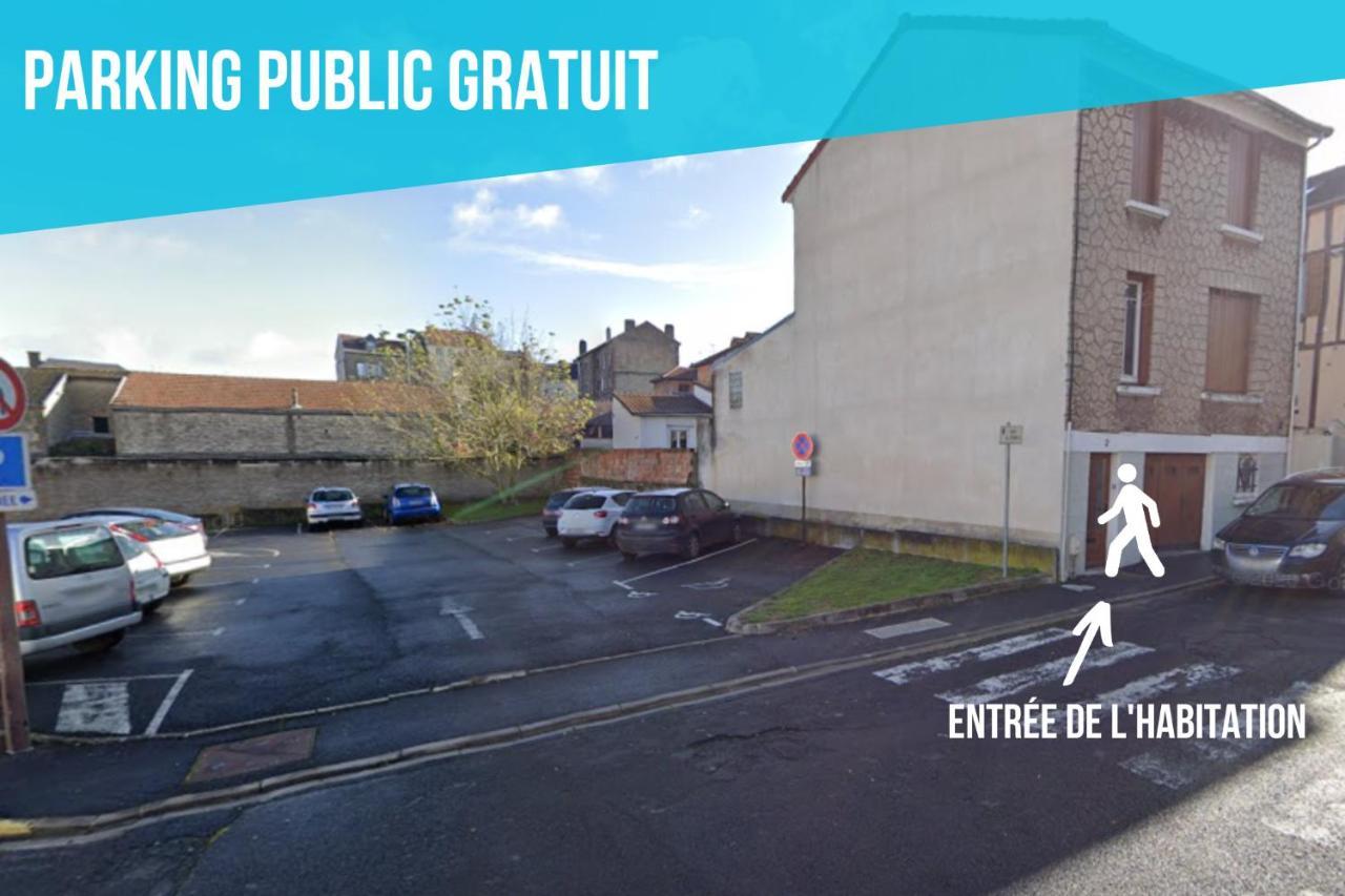 Cocon D'Hiver - Netflix & Wifi - Parking Gratuit - Check-In 24H24 - Kit Bebe Inclus - Emplacement Velos - Goodmarning Châlons-en-Champagne Buitenkant foto
