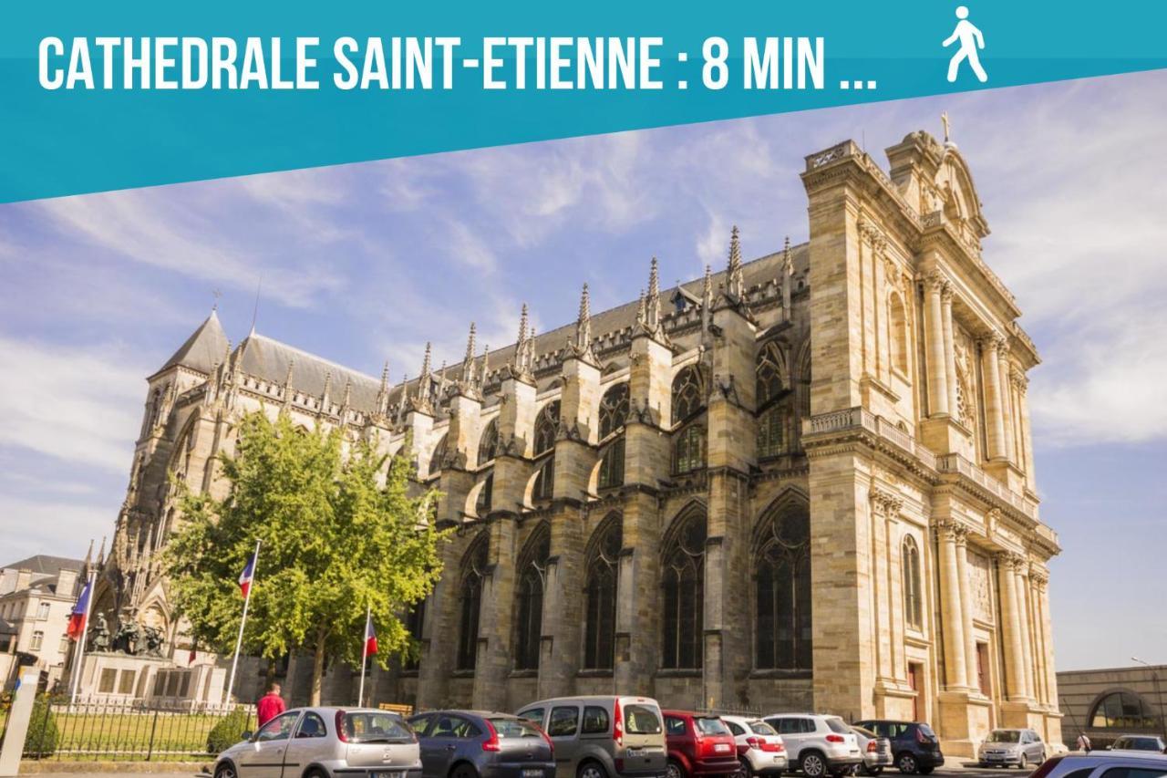 Cocon D'Hiver - Netflix & Wifi - Parking Gratuit - Check-In 24H24 - Kit Bebe Inclus - Emplacement Velos - Goodmarning Châlons-en-Champagne Buitenkant foto