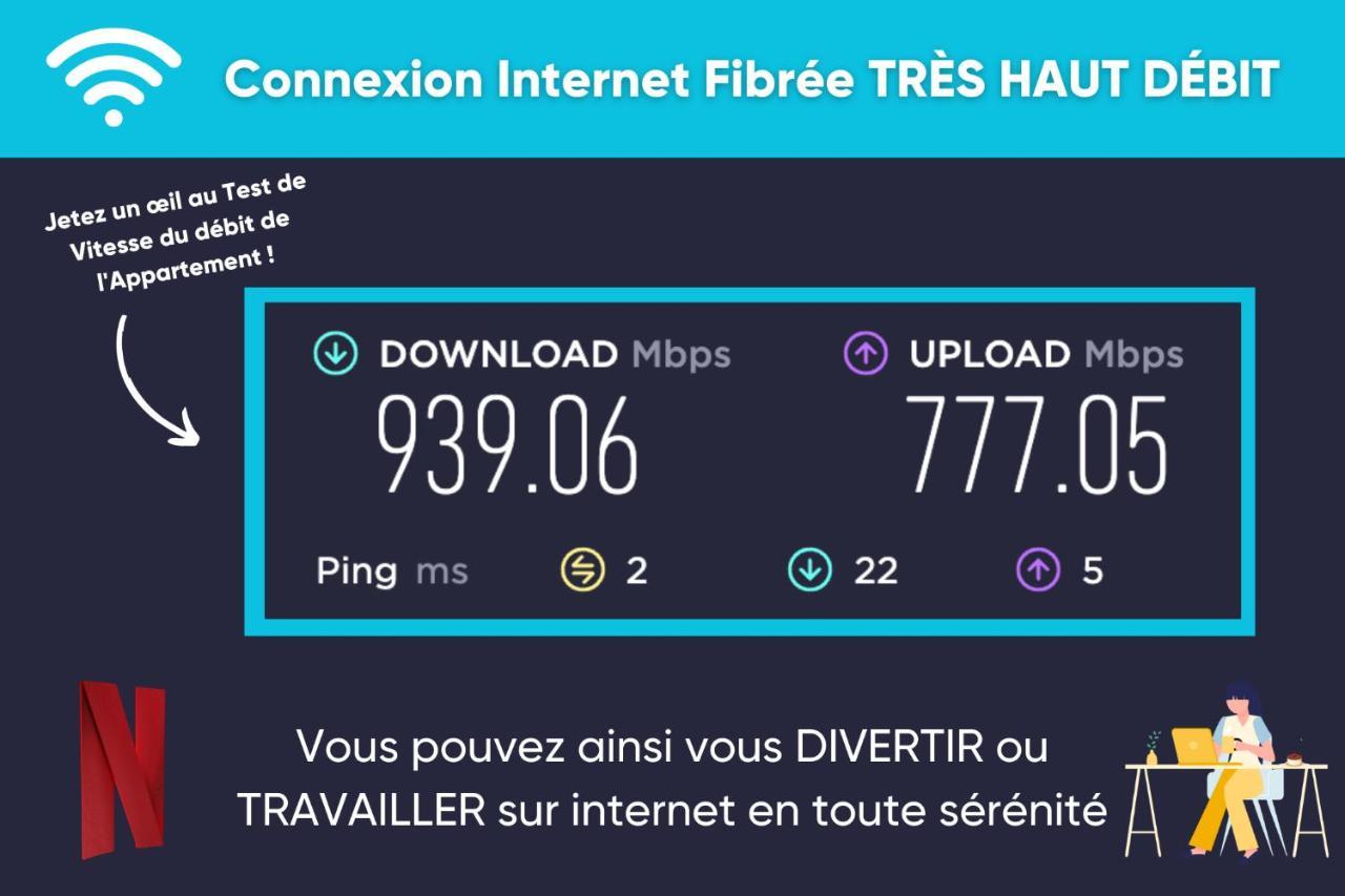 Cocon D'Hiver - Netflix & Wifi - Parking Gratuit - Check-In 24H24 - Kit Bebe Inclus - Emplacement Velos - Goodmarning Châlons-en-Champagne Buitenkant foto